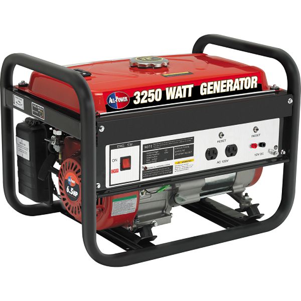 All Power America 2500Watts 3250Watts surge 6.5HP OHV portable generator
