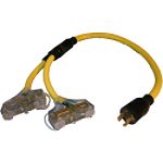 DEK 240V Twistlock adapter, 30 Amp, NEMA L14-30