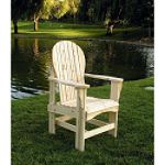 Shine Company Patio Captiva Dinning Chair Unfinished
