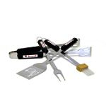PSS NFL, officially licensed Tampa Bay Buccaneers 4-piece BBQ grill tool set
