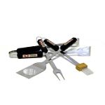 PSS NFL, officially licensed San Francisco 49ers 4-piece BBQ grill tool set