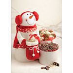 Long Grove Confectionary 24 oz.Snowman Stack Of Delicious Chocolate Treats