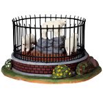 Lemax Village Collection Polar Bear Cage, Battery-Operated 4.5V