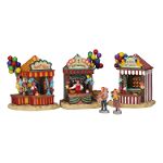 Lemax Village Collection Carnival Kiosks, Set Of 5