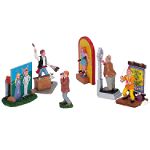 Lemax Village Collection Carnival Amusements, Set Of 6