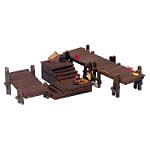 Lemax Village Collection Wooden Docks Set Of 3