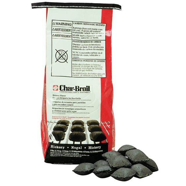 Char-Broil Hickory Flavor Ceramic Briquettes