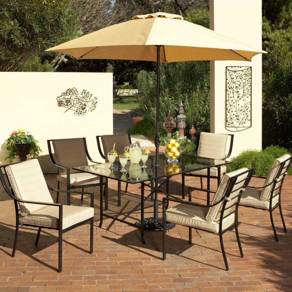 Garden Oasis Bali 7 pc. Dining Set
