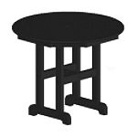 PolyWood Round 36 inch Dining Table