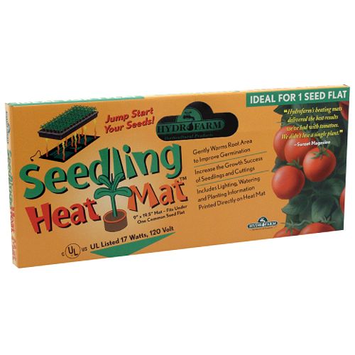 Hydrofarm Seedling Heat Mat 20 in. x 20 in. ~ 45 W - HYFMT10008 Best Price