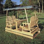Cedar Looks Glider Natural Cedar- Z44