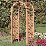 Rustic Natural Cedar Standard Diag. Lattice Arbor