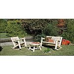 Cedar Looks ROCKER CHAIR 2' BACK