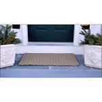 Cape Cod Doormats of Distinction Taupe Cape Cod Doormat, Patio