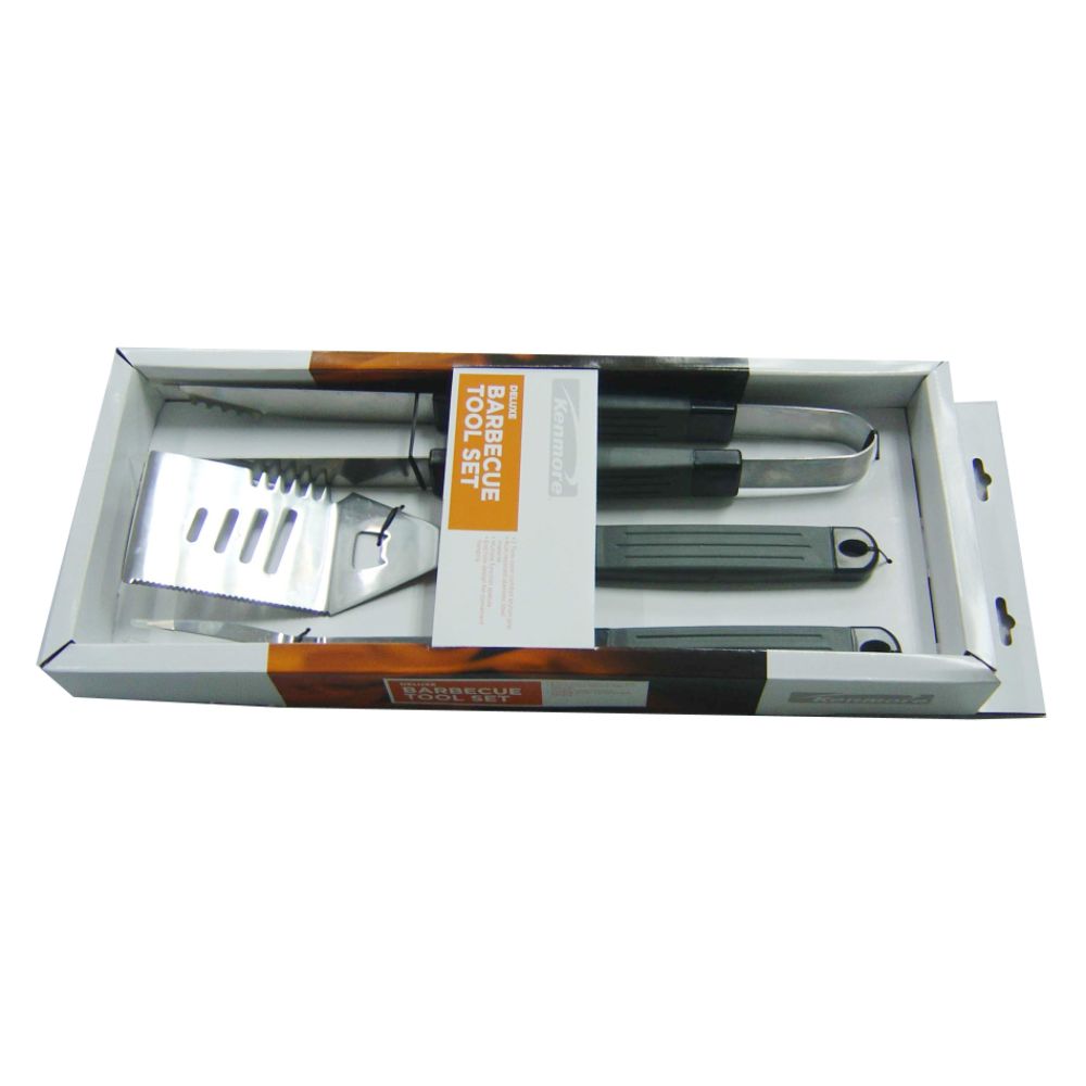 Kenmore 3 pc. Deluxe BBQ Tool Set