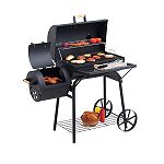 BBQ Pro Barrel Smoker with Offset Firebox