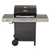 596 sq. in 3 Burner Gas Grill with Side Burner