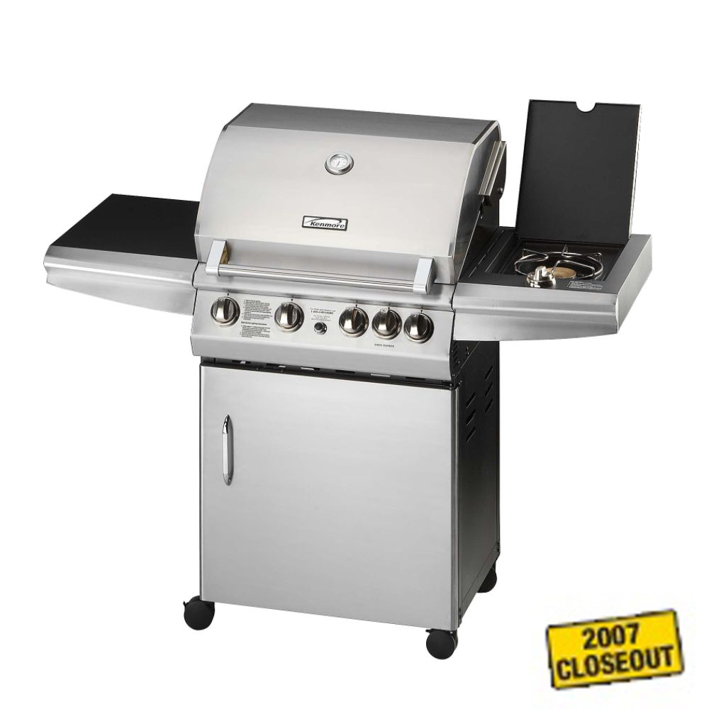 Kenmore 700 sq. in. Total Cook Area Gas Grill, 48,000 BTU