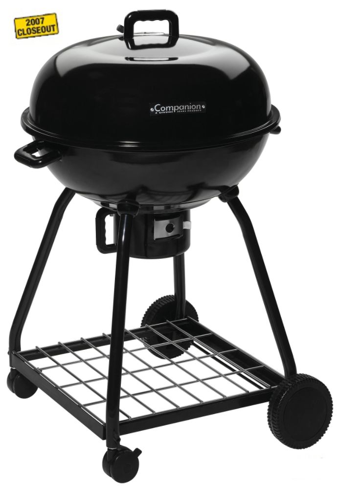 Companion 480 sq. in. Cooking Area Round Magnum Charcoal Kettle Grill