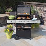 Kenmore 3-Burner LP Gas Grill with Removable Grate System