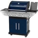 Kenmore Blue 3-Burner Gas Grill with Side Burner