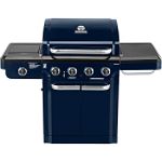 Kenmore Blue 4-Burner LP Gas Grill with Built-In Halogen Lights