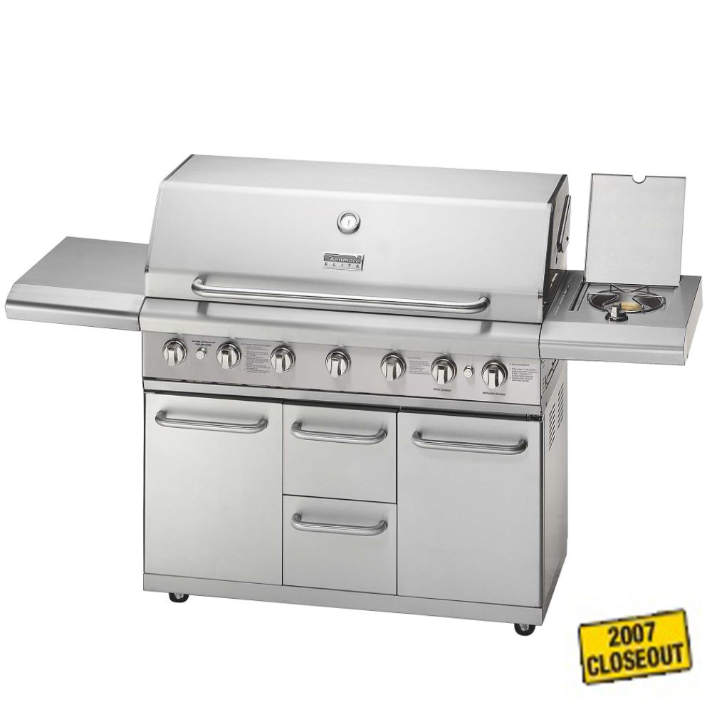 Kenmore Elite 1167 sq. in. Total Cook Area NG Gas Grill, 60,000 BTU