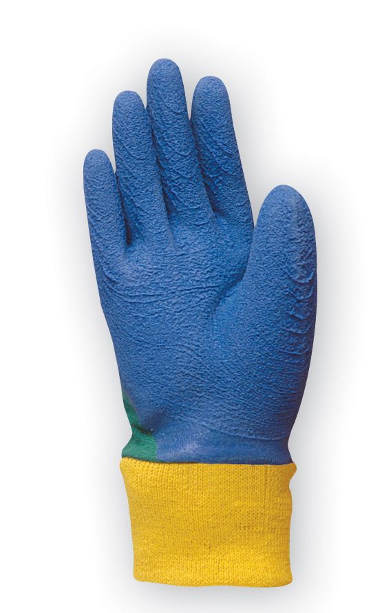 Wells Lamont Wally the Wasp Latex Coated Jersey Gloves - Size 6 (Ages 5-8)