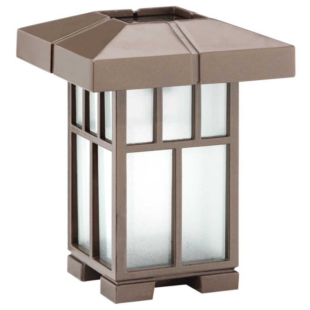 Malibu Metal Prairie-Style Light, Solar