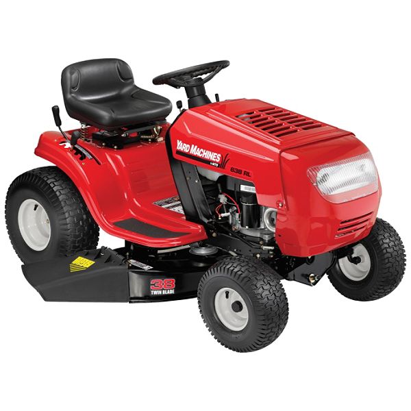 Yard Machines 38" Briggs & Stratton 13.5 hp Gas Powered Riding Lawn