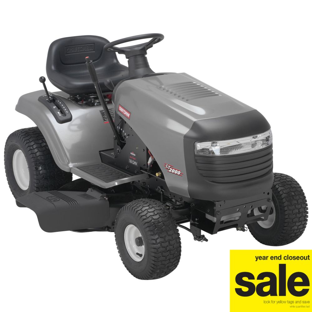Craftsman 18 hp 42 in. Deck, LT 2000 Lawn Tractor