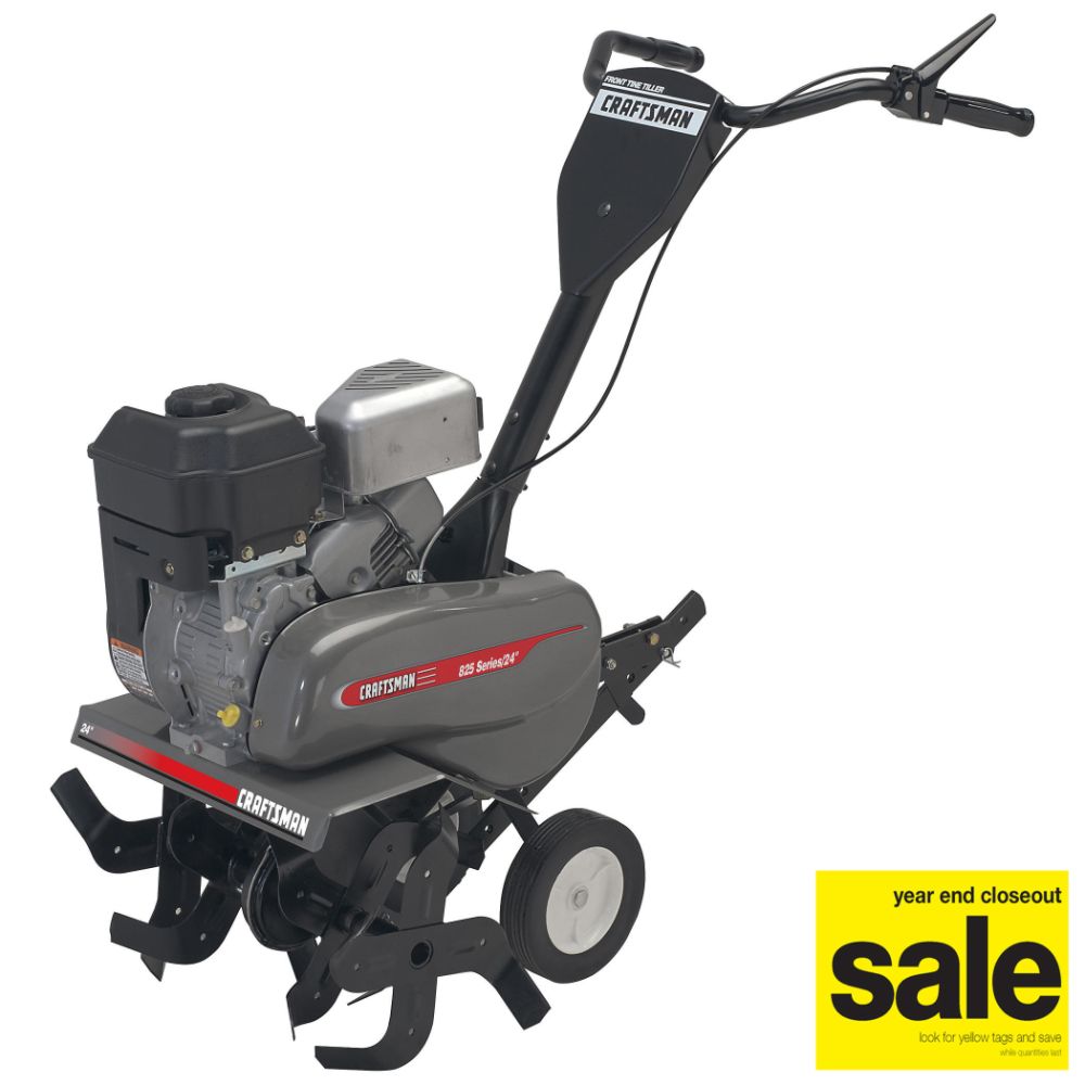 Craftsman 8.25 Torque Rating (190CC) Front Tine Tiller