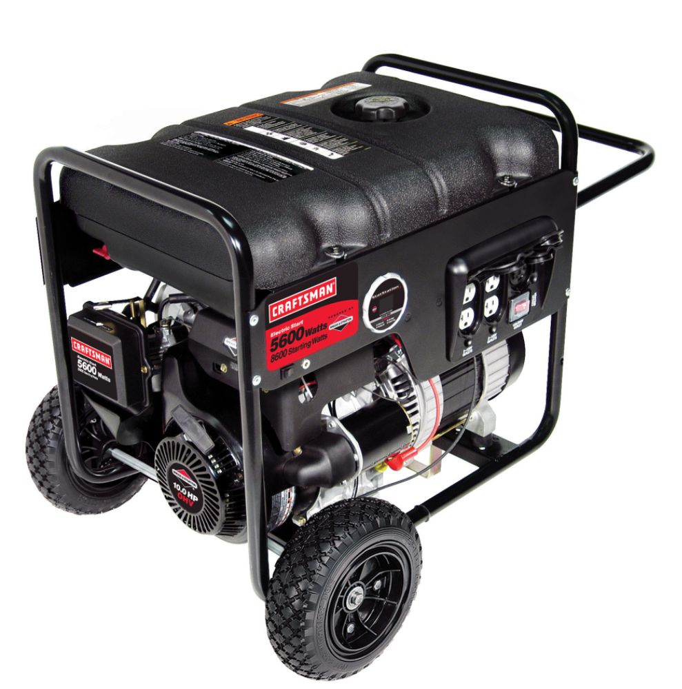 Craftsman Briggs & Stratton Generator, Elec Start 10 HP