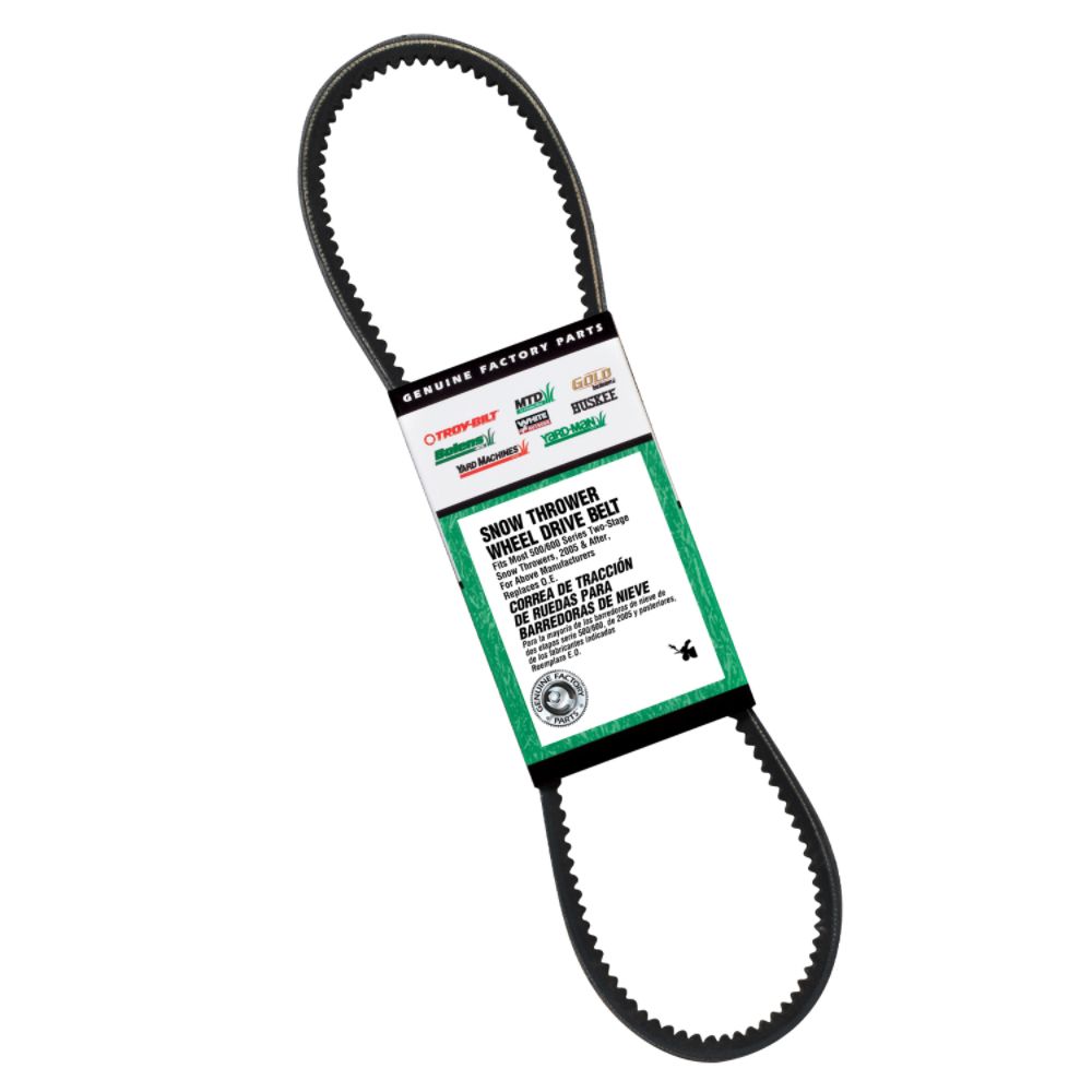 MTD Genuine Factory Parts Wheel Drive Belt for Compact Two-Stage Snow Throwers