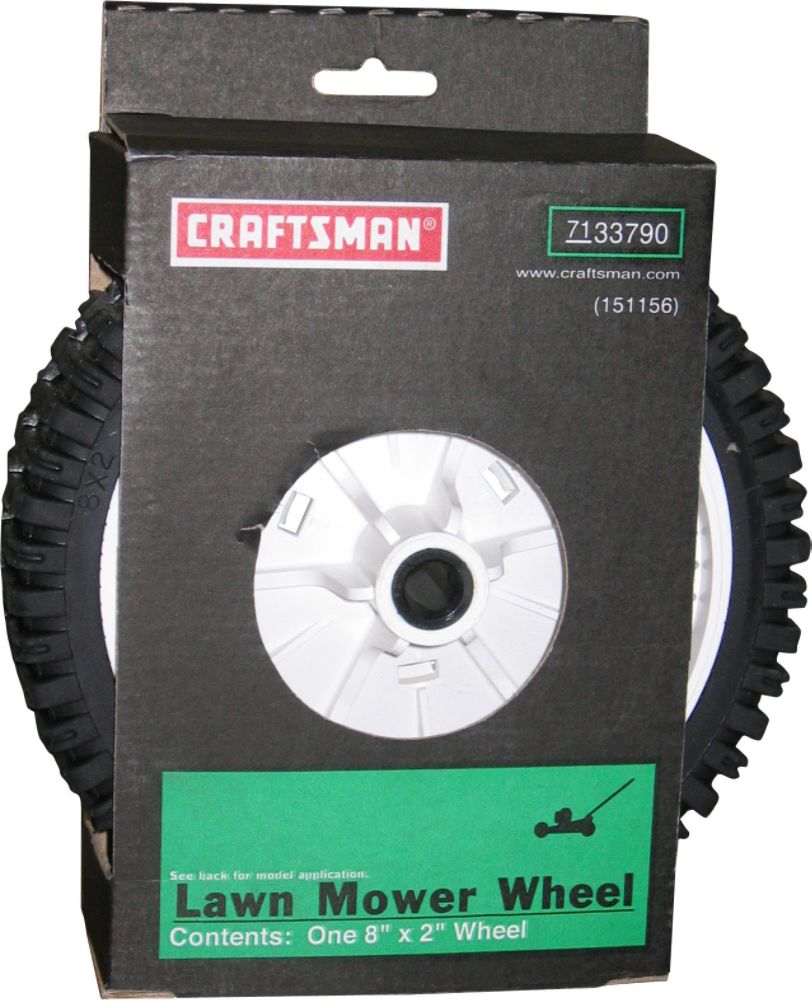 Craftsman Lawnmower Wheel, 8" X 2"