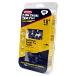 Oregon 3/8 in. Xtraguard Semi Chisel, 2-pack Chain