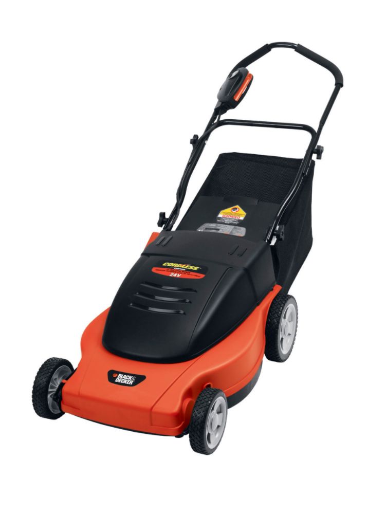 Black & Decker 24V Cordless Electric Mulching Mower