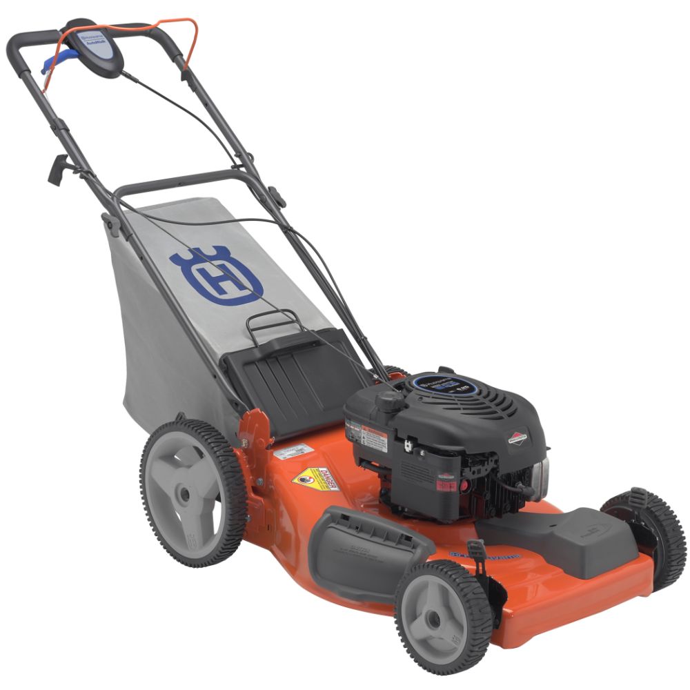 Husqvarna 6.25 Torque 22 in. Deck Rear Bag Front Propelled Lawn Mower with High Wheels