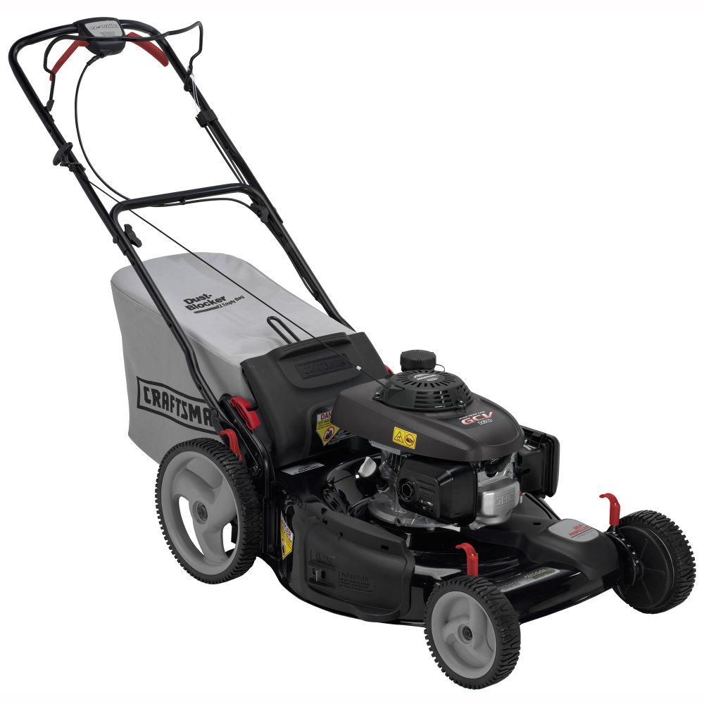 Craftsman Front Propelled Rear Bag Lawn Mower w/ Rear High Wheels - (50 states)