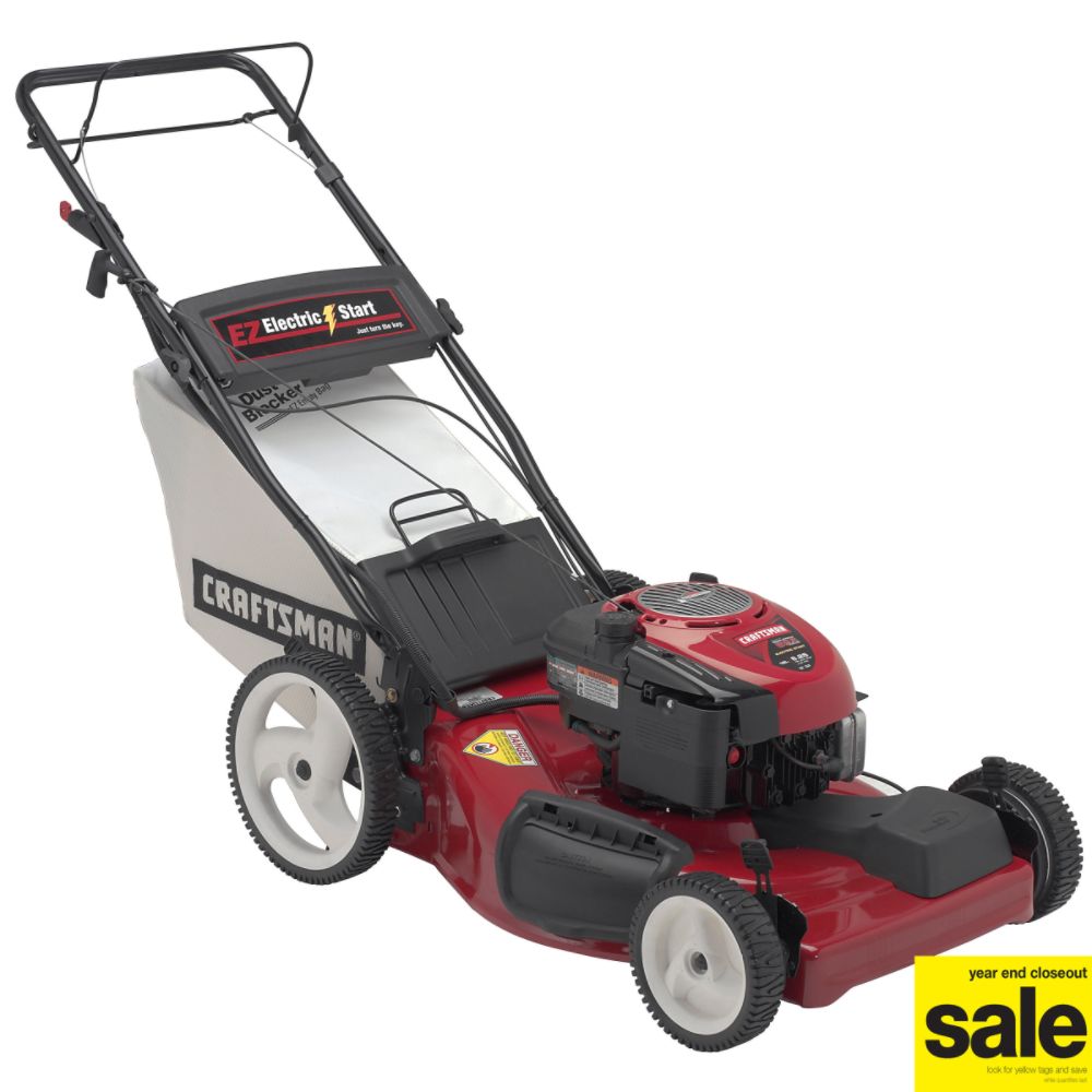 Craftsman 6.25 Torque Rating (190CC) 22 in. Deck 3-n-1 Mulch-Bag-Discharge Rear Bag Mower