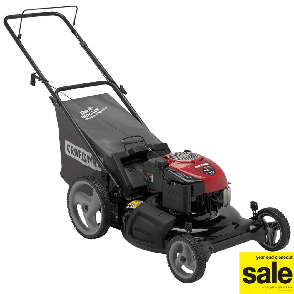 Craftsman 6.75 Torque Rating (190CC) 21 in. Deck 3-n-1 Mulch-Bag-Discharge Rear Bag Mower