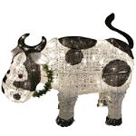 36in Crystal Cow
