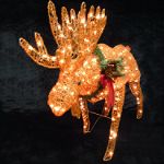 48in Animated Crystal Moose