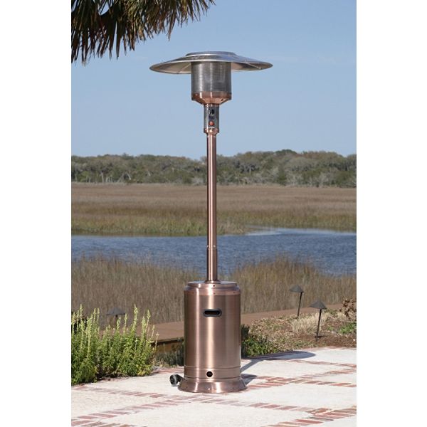 Fire Sense 46, 000 BTU Commercial Copper Finish Patio Heater