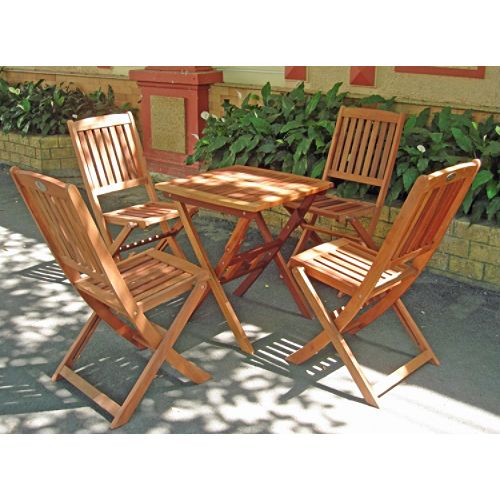 Vifah 5-Piece Patio Bistro Set