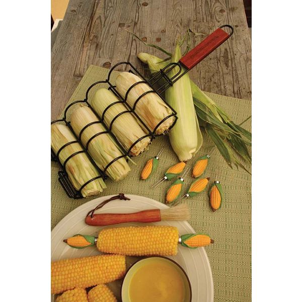 Charcoal Companion Gourmet Corn Grilling Set
