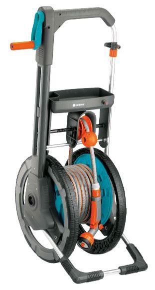 Gardena Hose trolley with 65ft of 1/2" garden hose