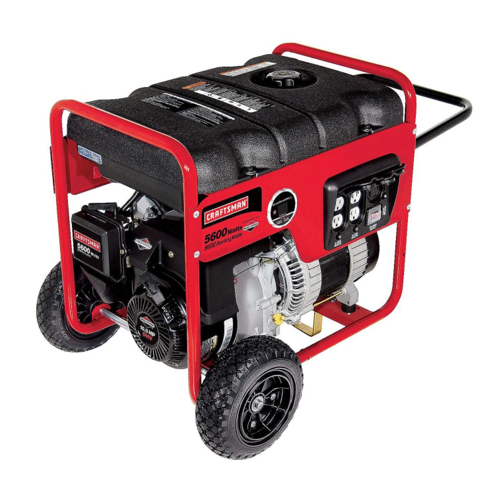 Craftsman Generator, 5600 Watt 10 HP