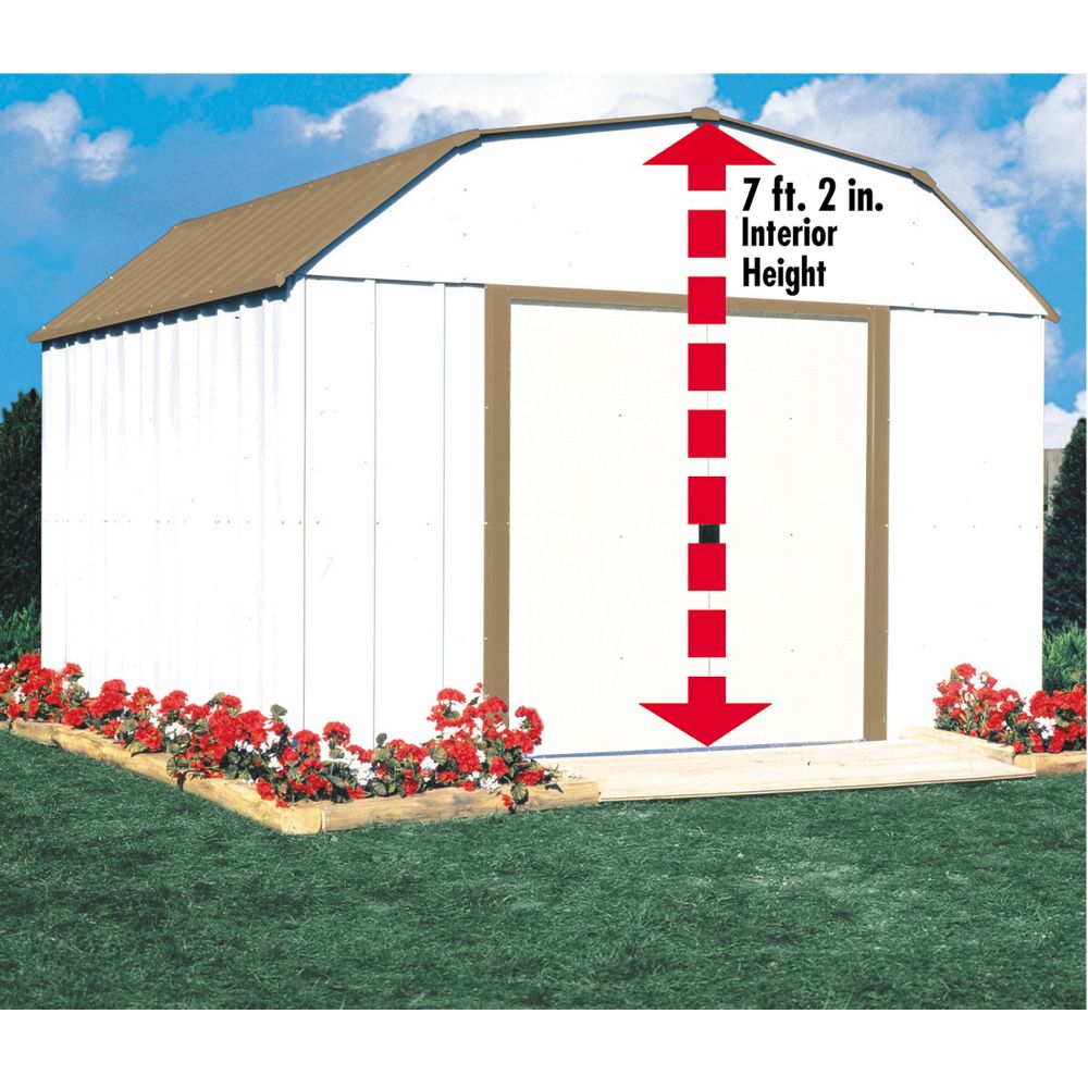 Arrow 10 Ft.  X 12 Ft.  Barn Style Shed