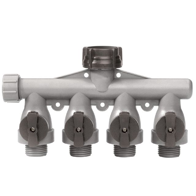 Craftsman 4-Way Hose Connector, Maximum Flow